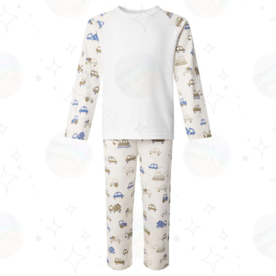 Children’s Personalised Patterned Pyjamas