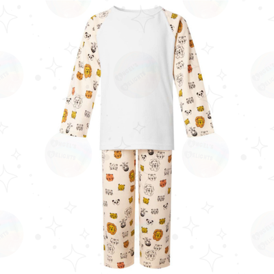 Children’s Personalised Patterned Pyjamas