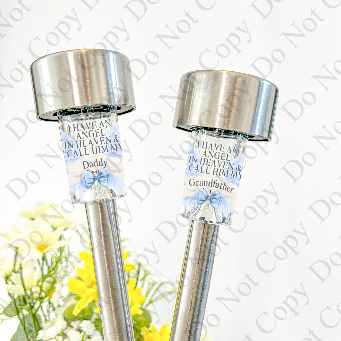 Solar Powered Memorial Light
