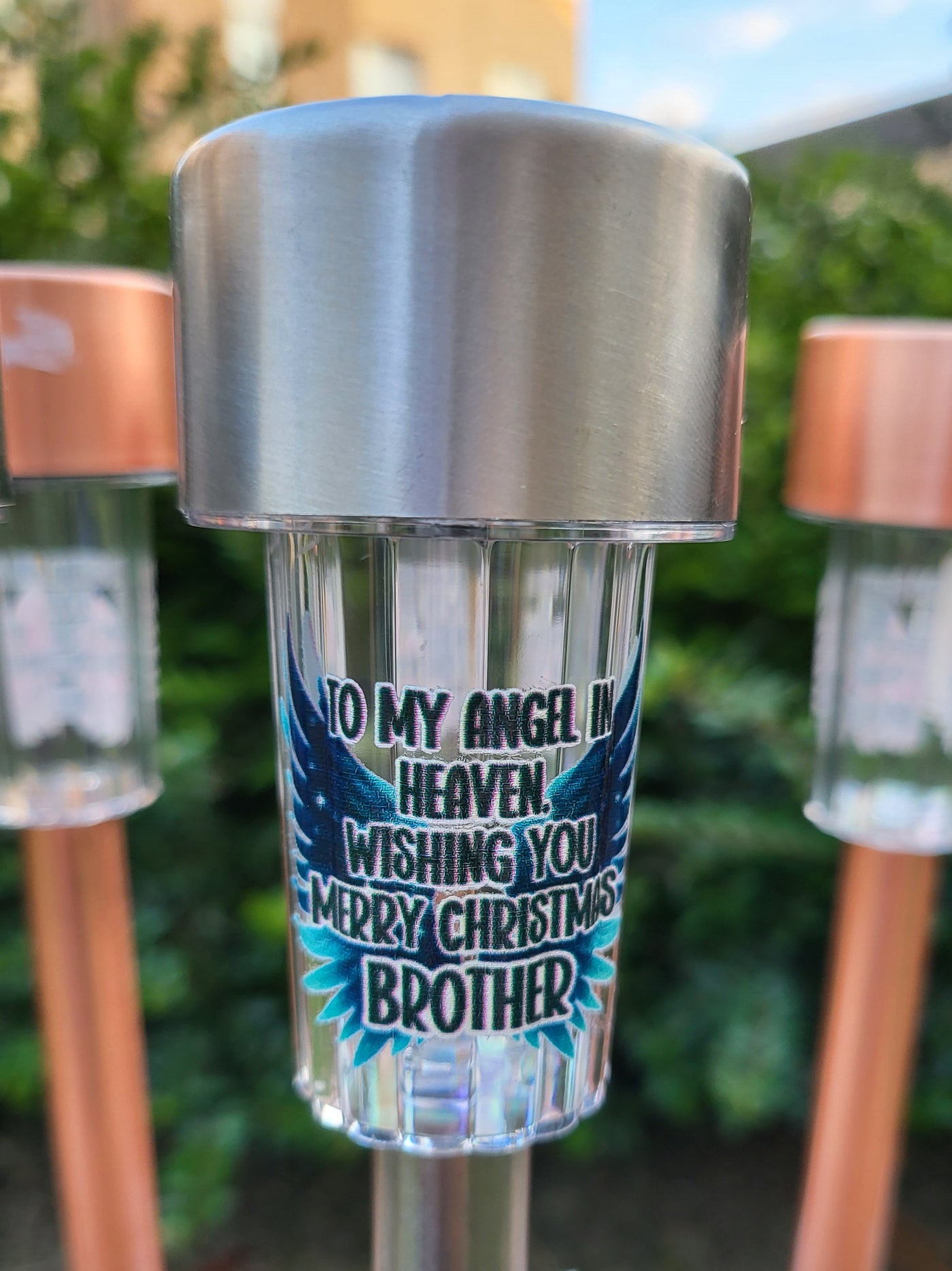 Christmas Solar Powered Memorial Light