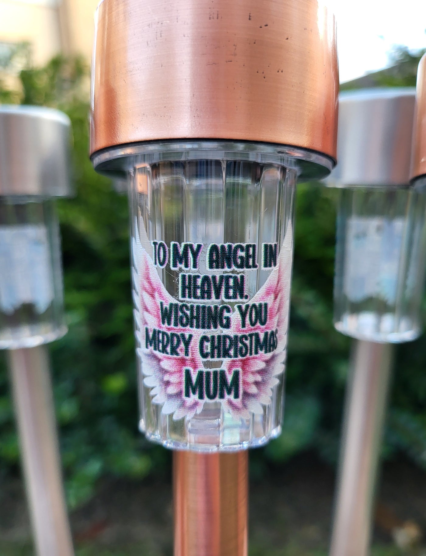 Christmas Solar Powered Memorial Light