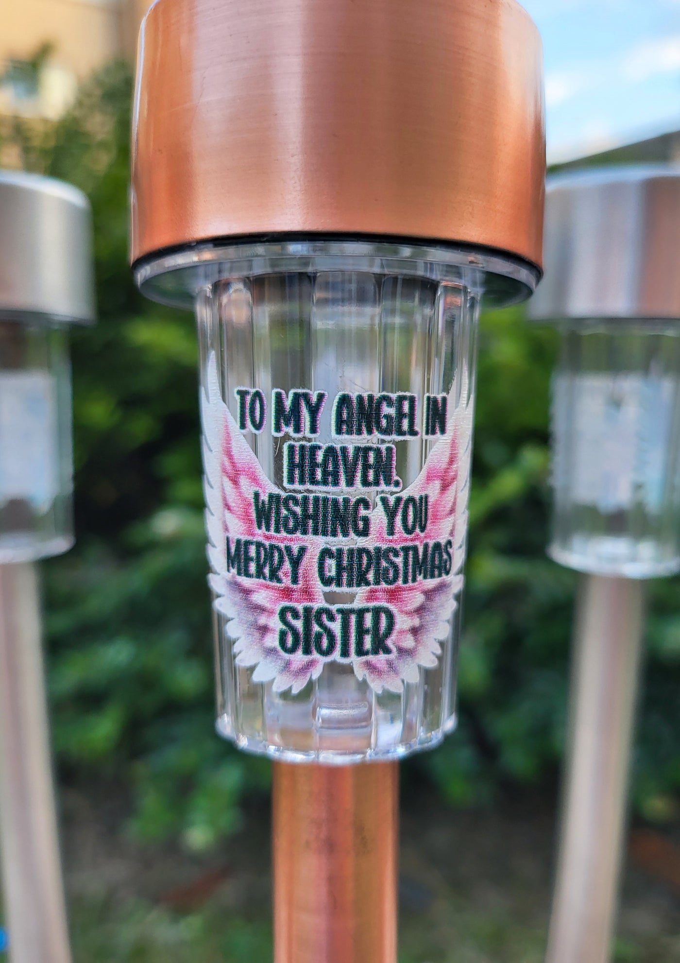 Christmas Solar Powered Memorial Light