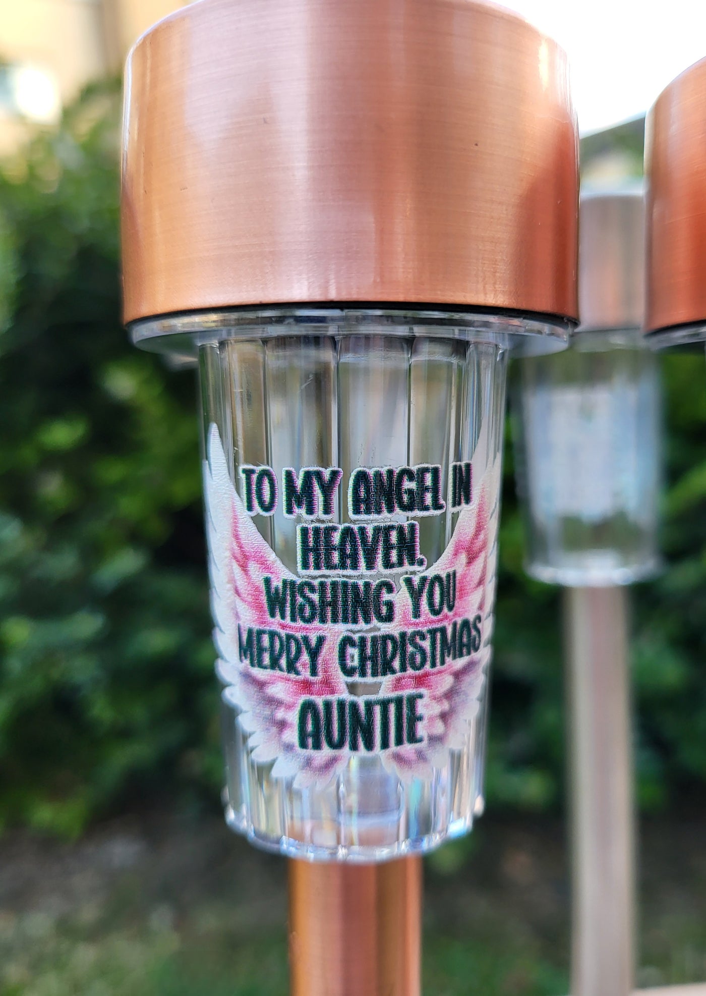 Christmas Solar Powered Memorial Light
