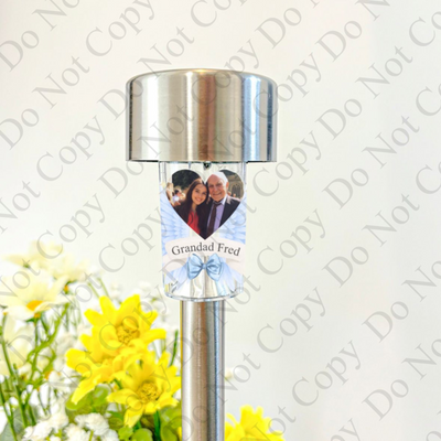 Solar Powered Memorial Light