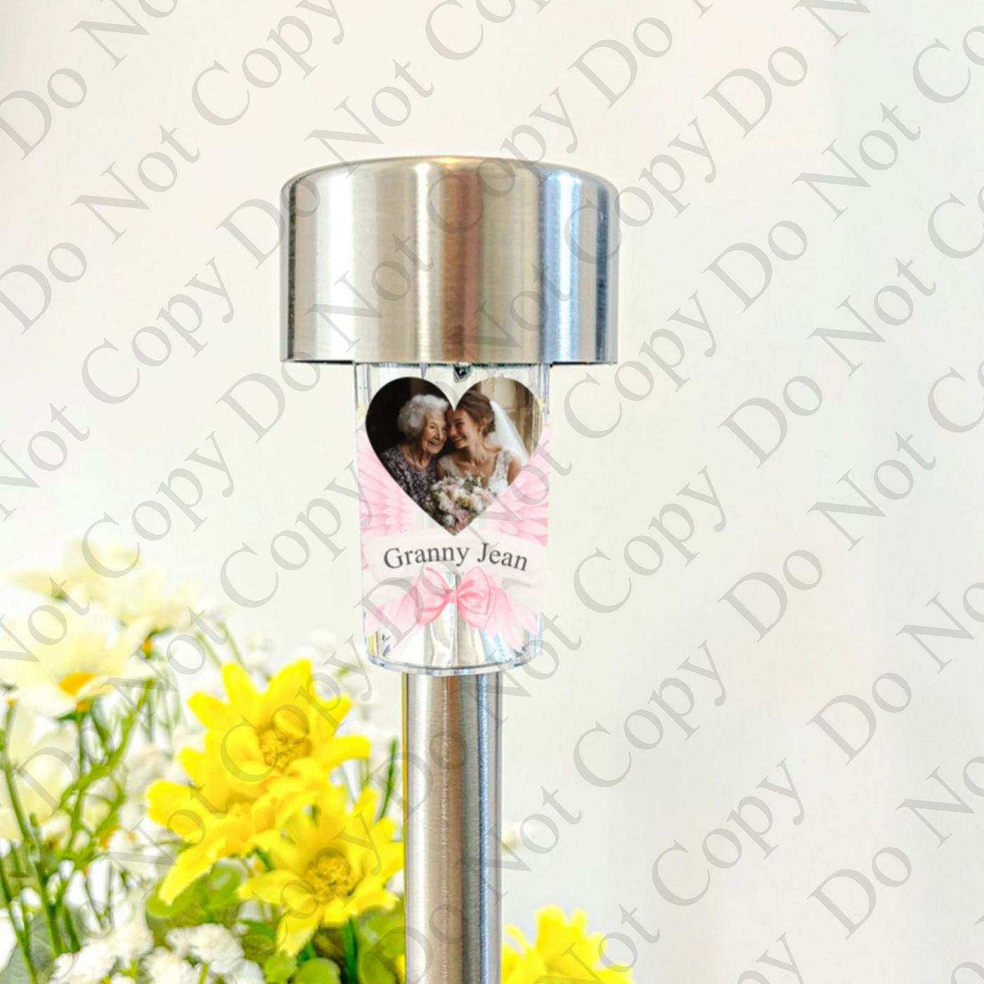Solar Powered Memorial Light