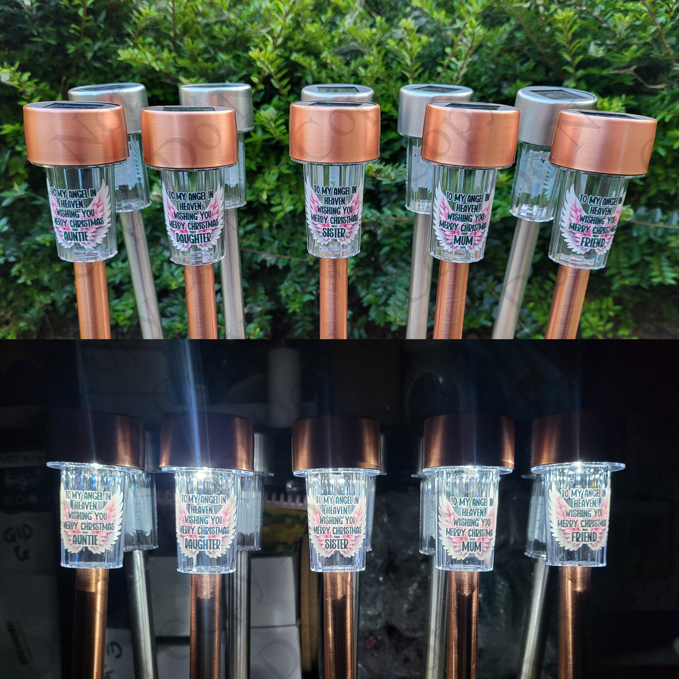 Christmas Solar Powered Memorial Light