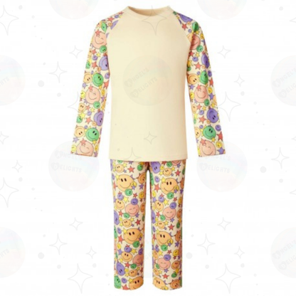 Children’s Personalised Patterned Pyjamas