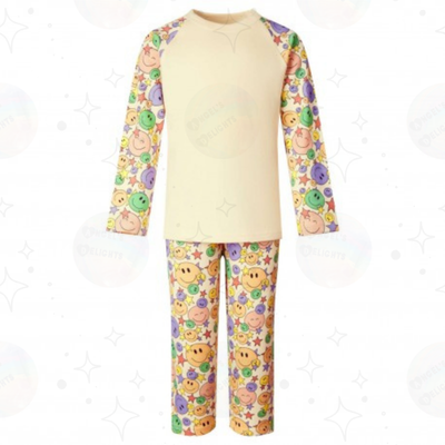 Children’s Personalised Patterned Pyjamas