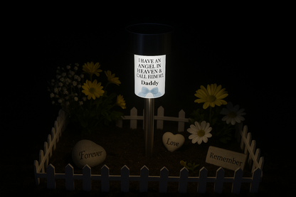 Solar Powered Memorial Light