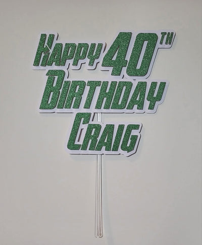 Bespoke Cake Toppers