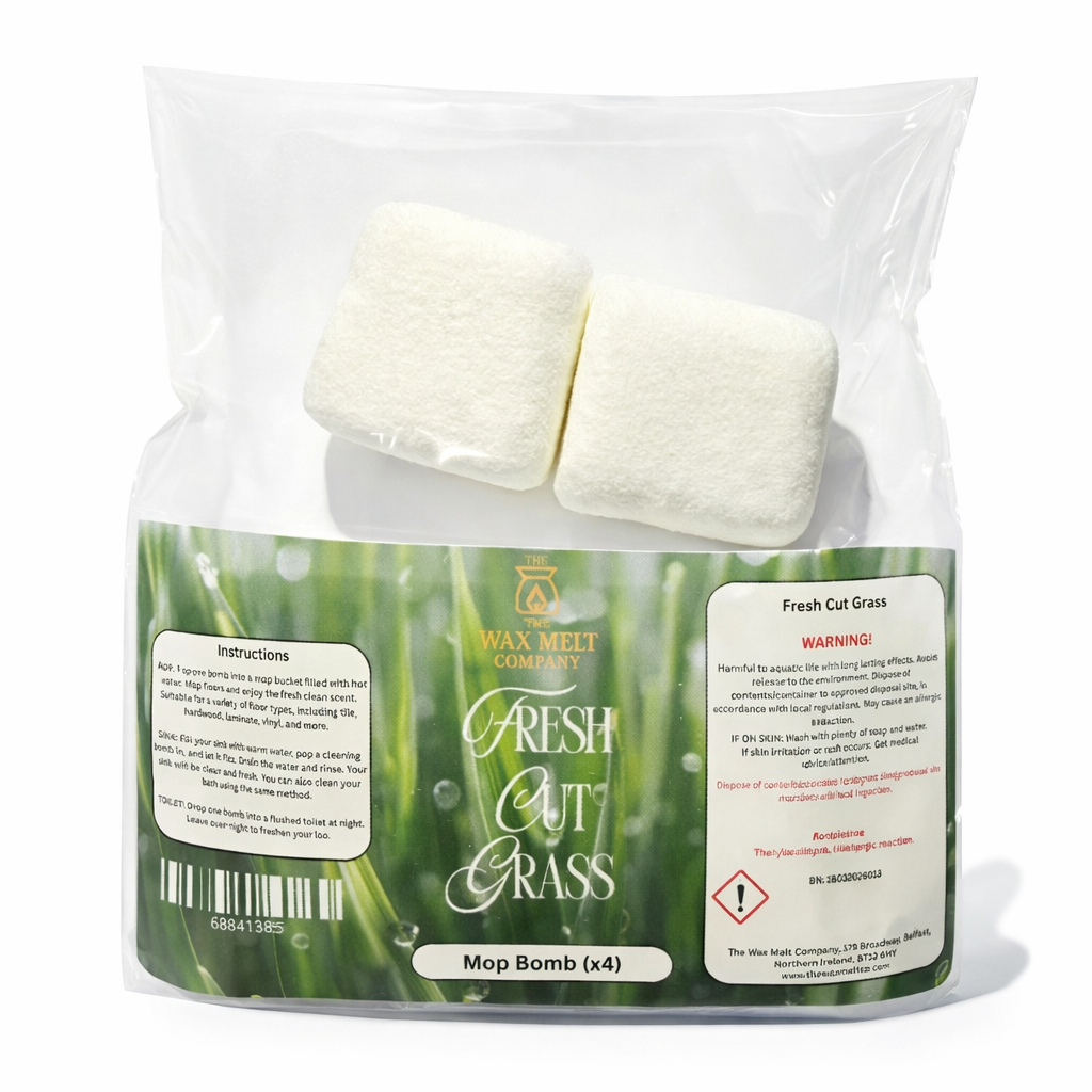 Fresh Cut Grass - Mop, Sink & Toilet Bombs (x4)