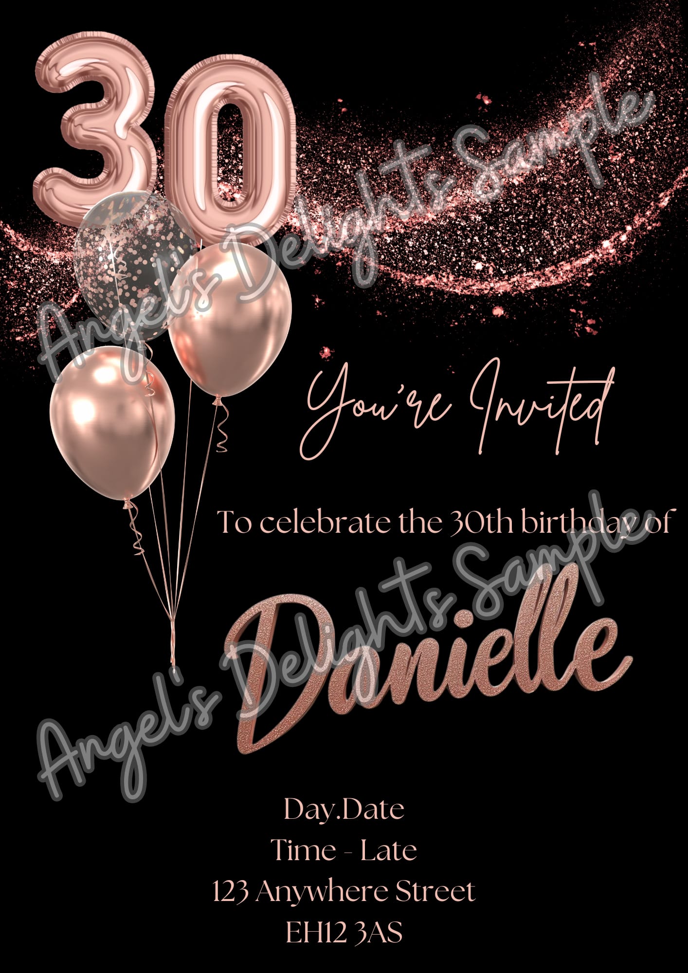 Personalised Invitations