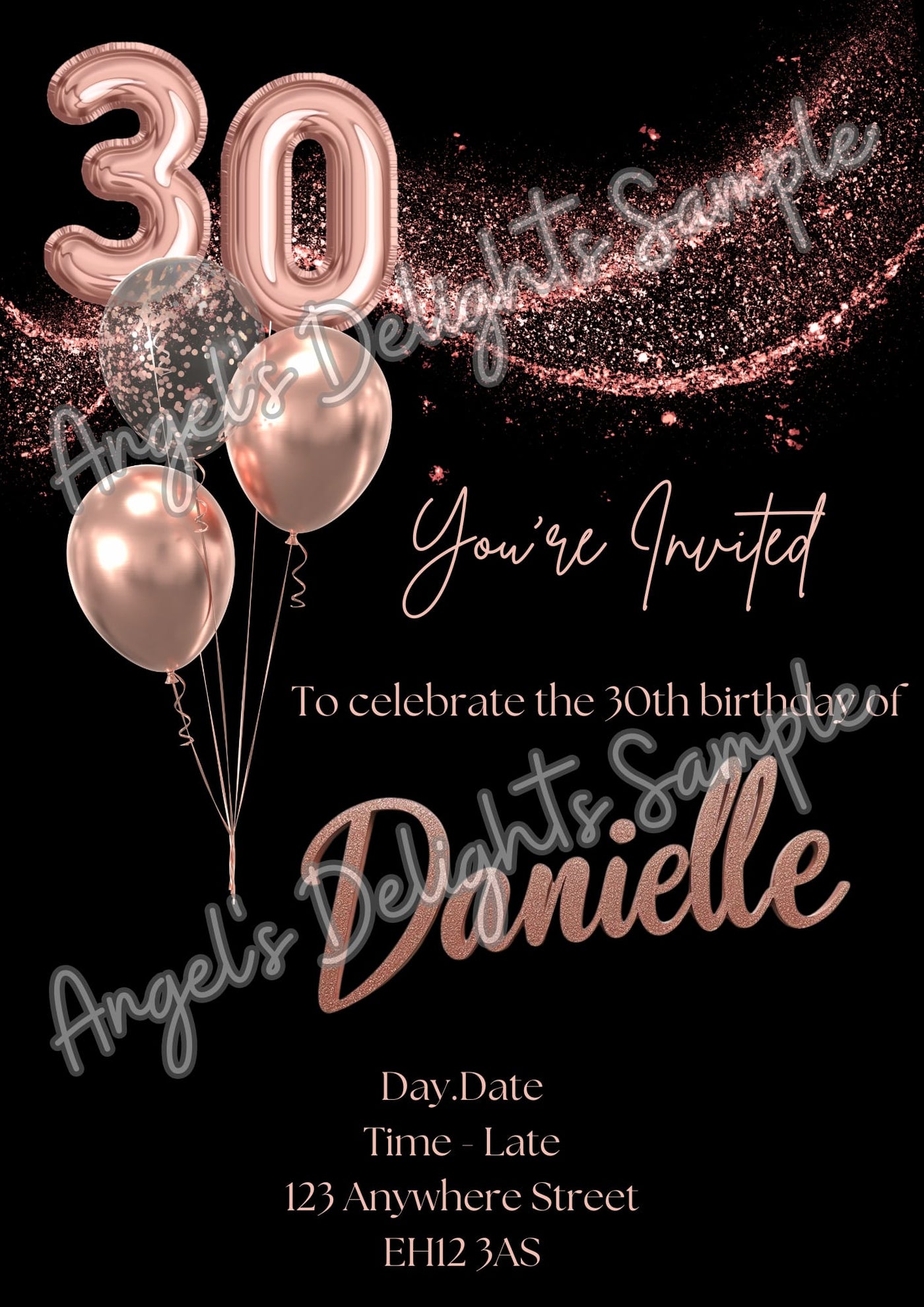 Personalised Invitations