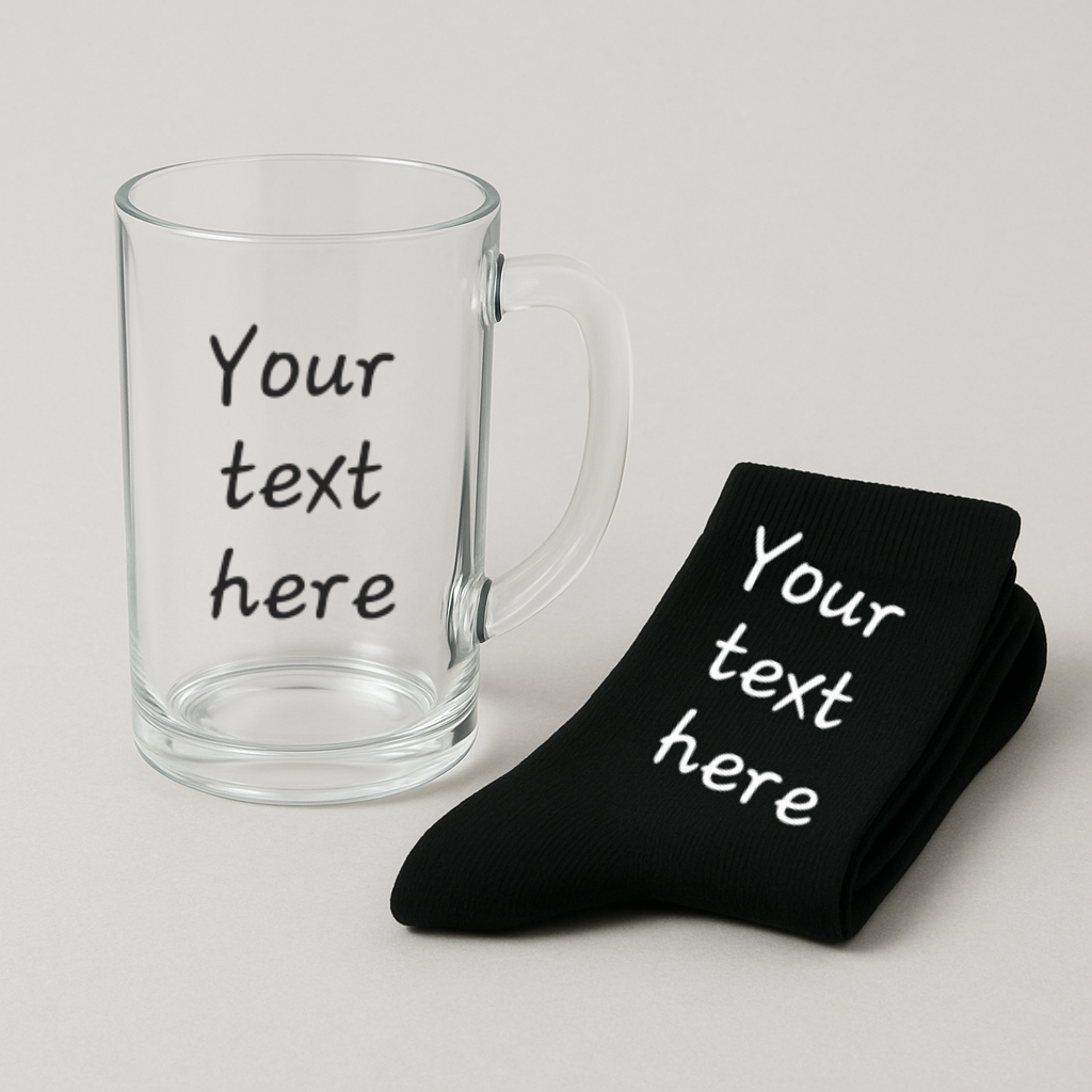 Personalised Tankard and/or Socks
