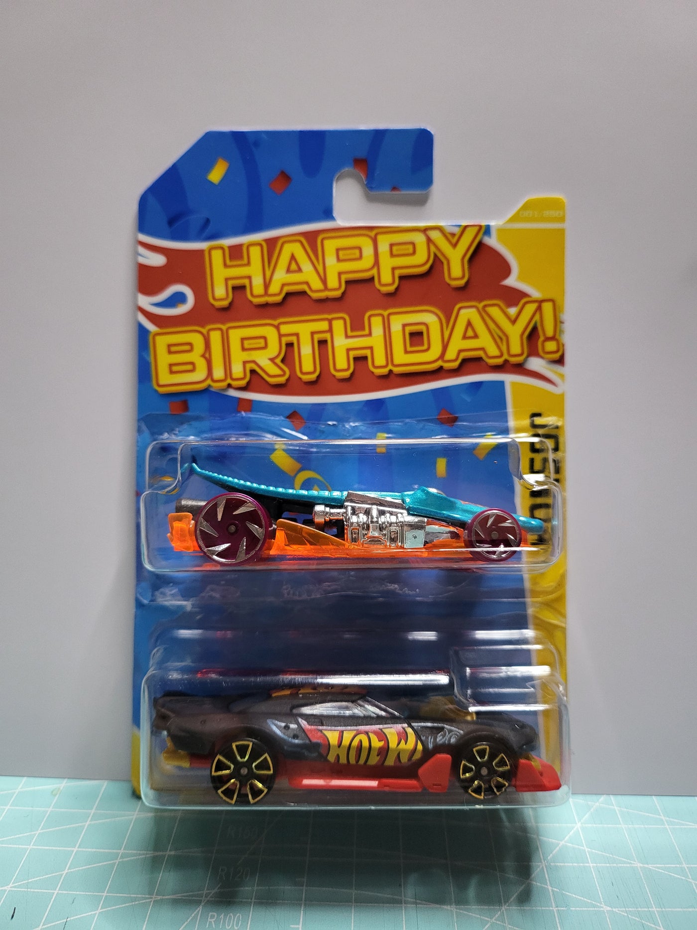 Personalised Car Blister Pack