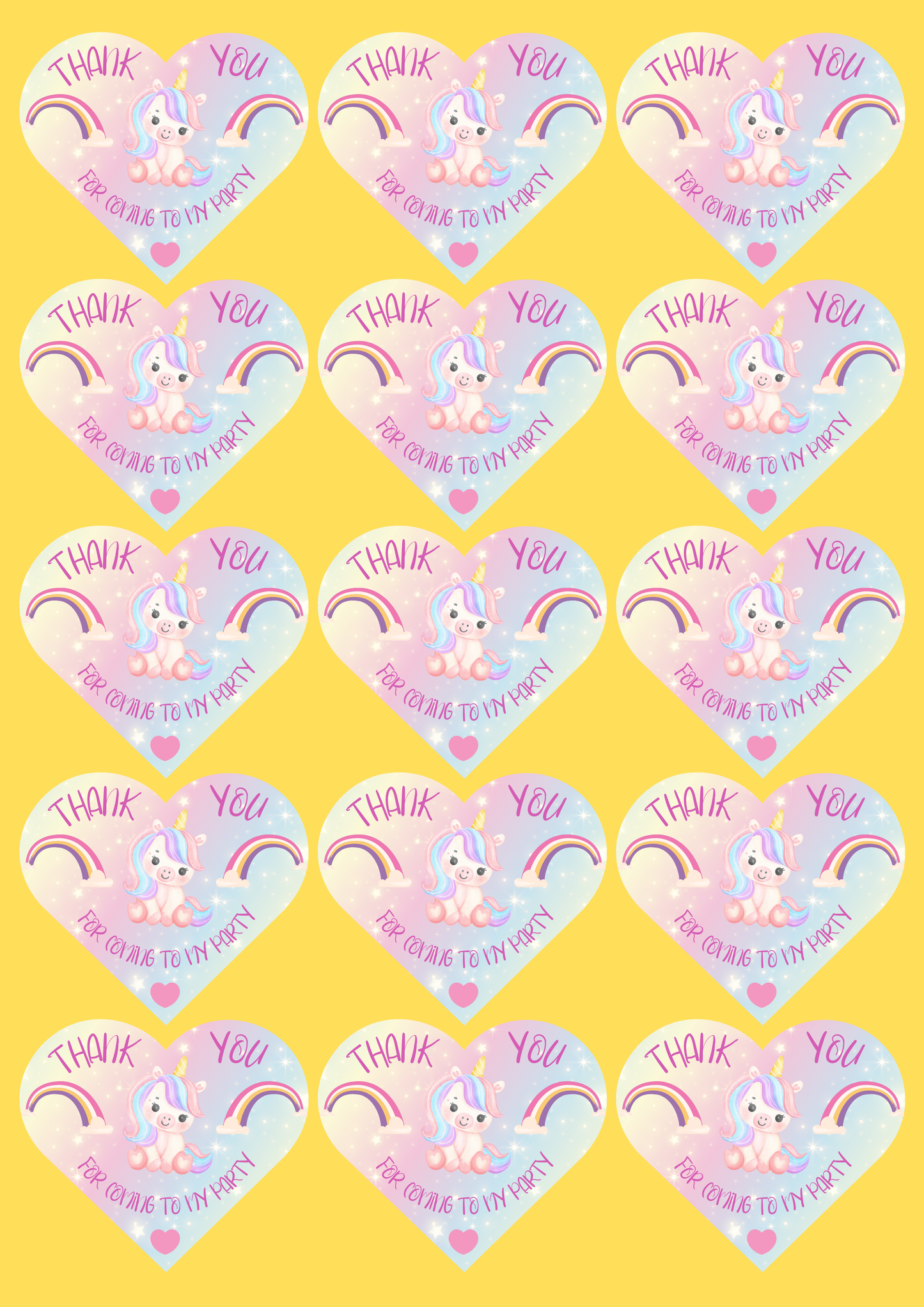 Custom A4 Sticker Sheets