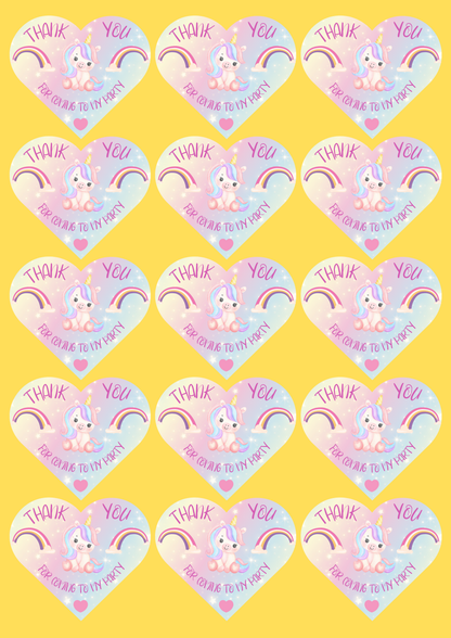 Custom A4 Sticker Sheets