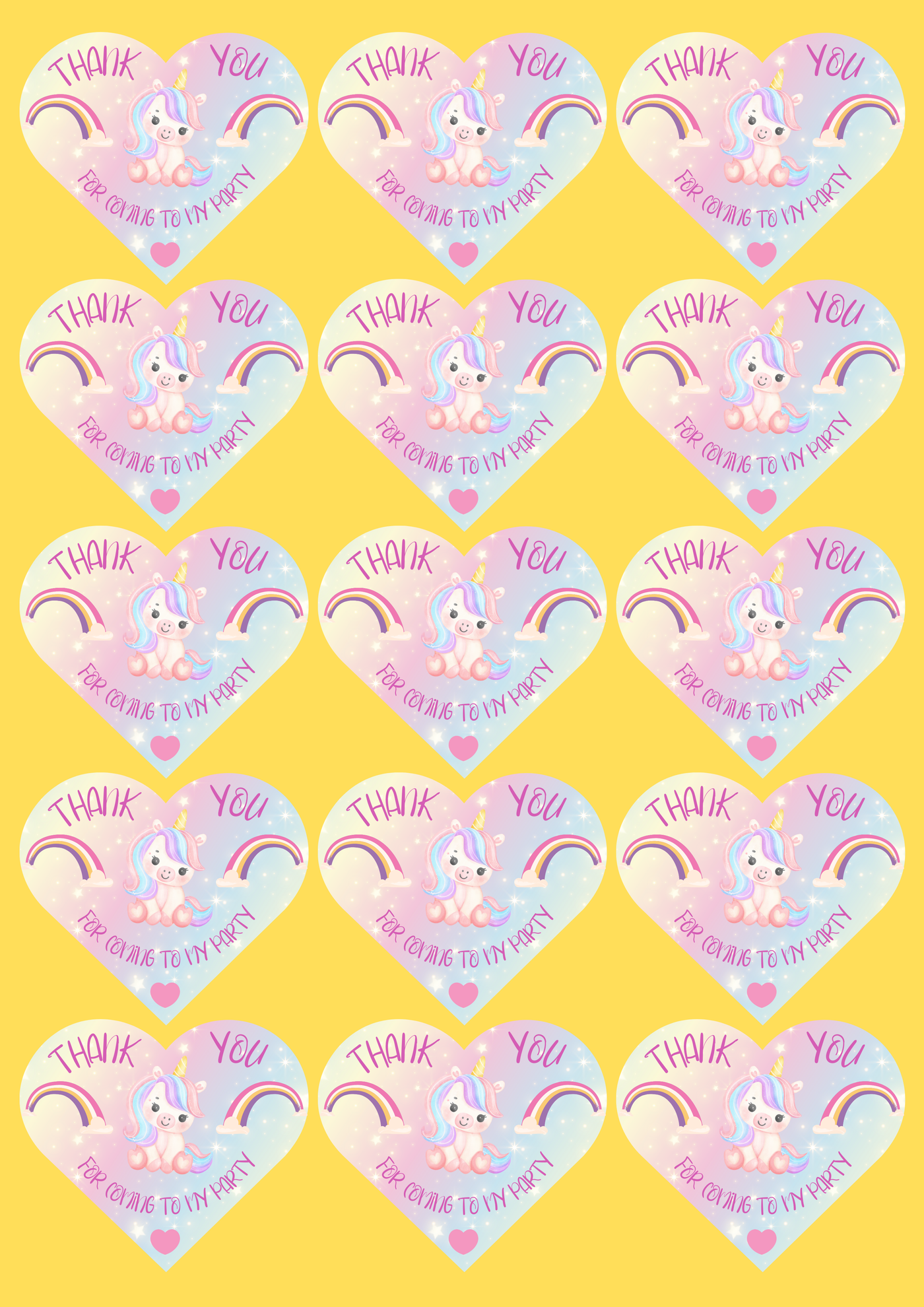 Custom A4 Sticker Sheets