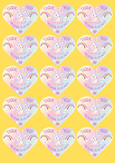 Custom A4 Sticker Sheets