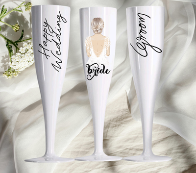 Personalised Flute Glasses