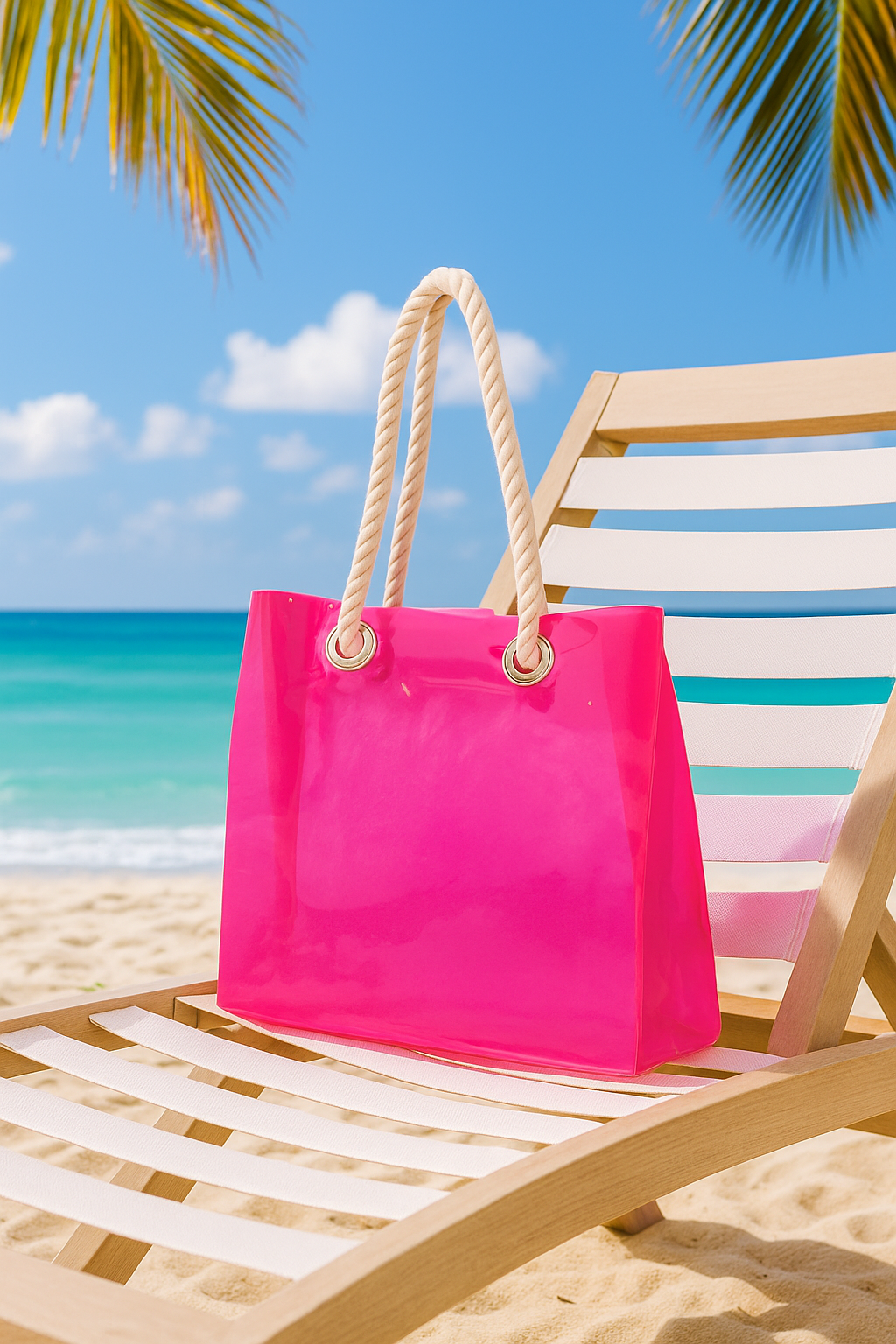 PVC Rope Beach Bag