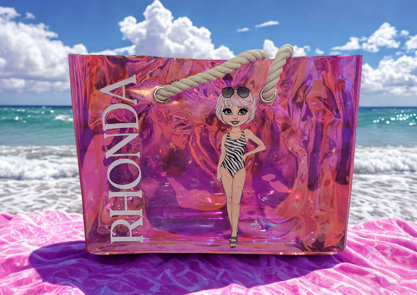 PVC Rope Beach Bag