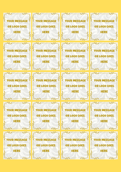 Custom A4 Sticker Sheets
