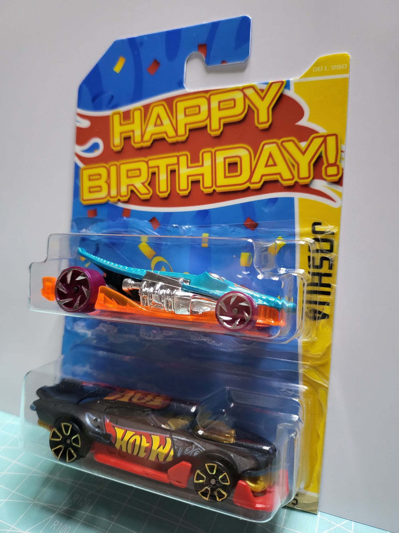 Personalised Car Blister Pack