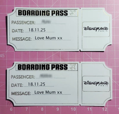 Personalised Scratch Reveal Card